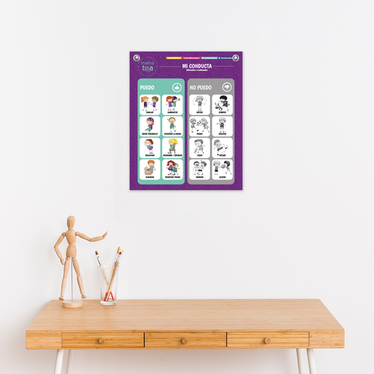 Pendón Mi conducta Adecuada / Inadecuada