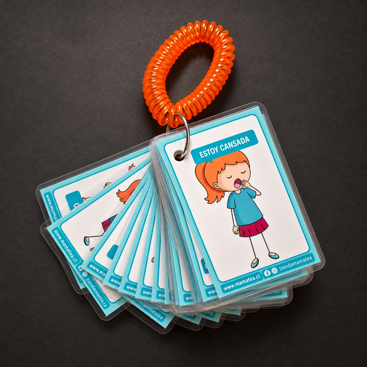 Llavero de Pictogramas para Niños | Comunicación Visual