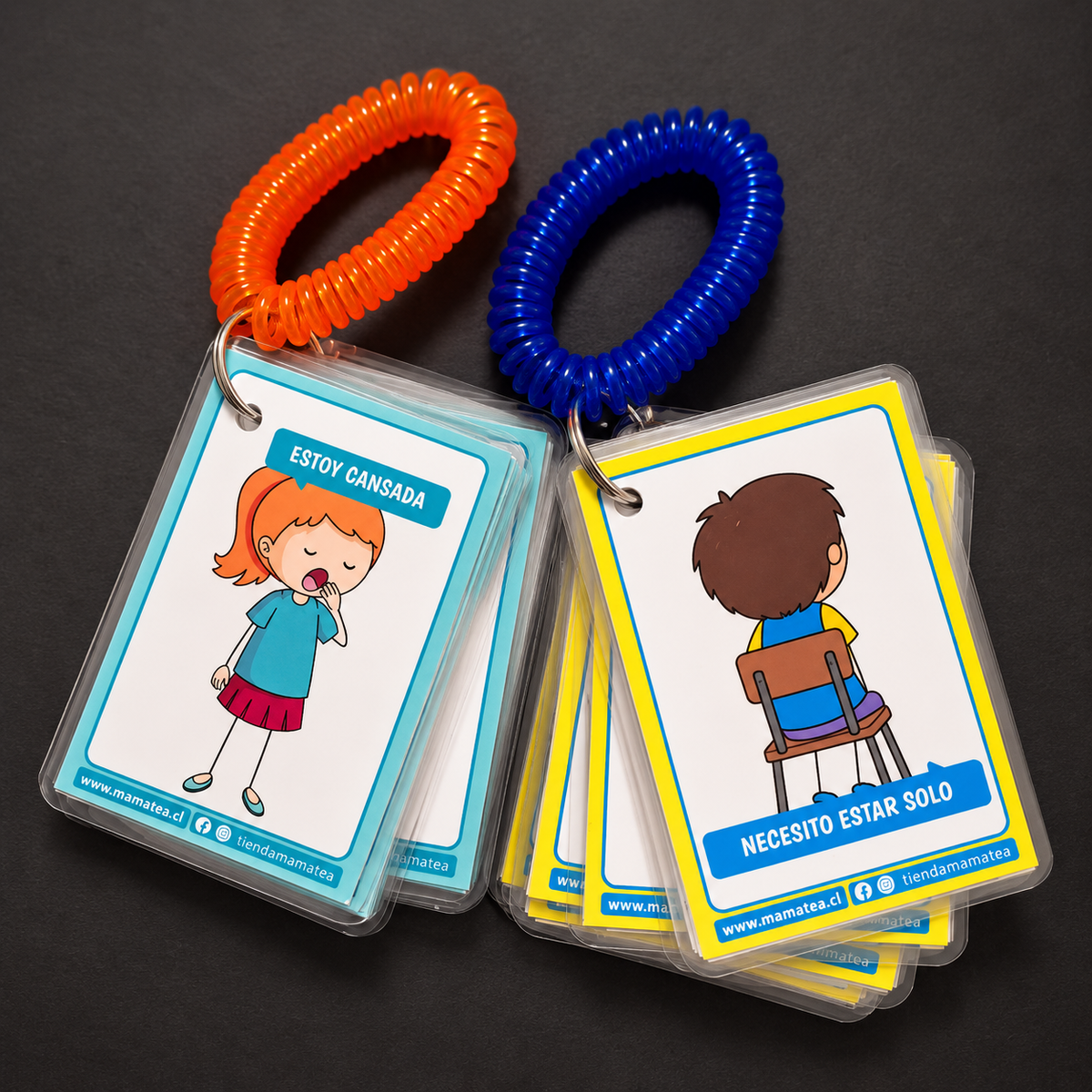Llavero de Pictogramas para Niños | Comunicación Visual