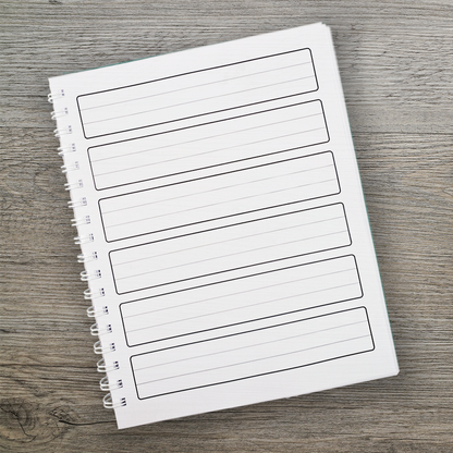 Cuaderno Universitario Bordes Gruesos Espiral Doble 100 Hojas