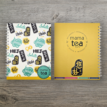 Cuaderno Universitario Bordes Gruesos Espiral Doble 100 Hojas